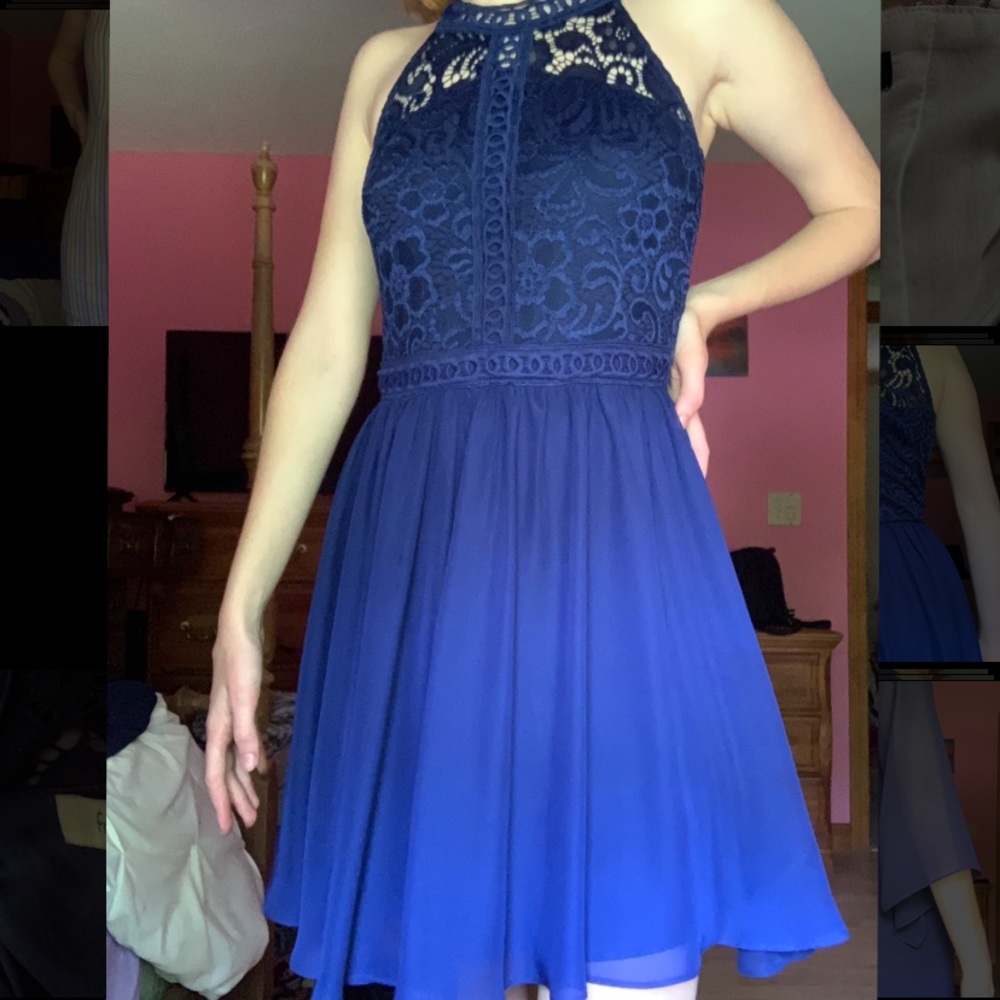 lace top dress
